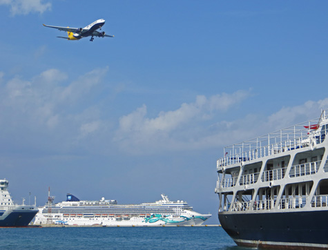 Public Transportation in Corfu Greece