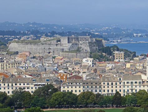 New Fortress, Corfu Greece
